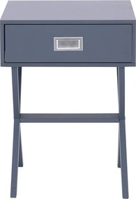 WICK Κομοδίνο Γκρι Λάκα MDF   1τμχ