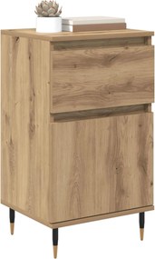 vidaXL Πλαϊνό γραφείο Artisan Oak 40 x 35 x 70 εκ.