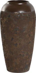 Βάζο Home ESPRIT Καφέ Κεραμικά 16 x 16 x 31 cm