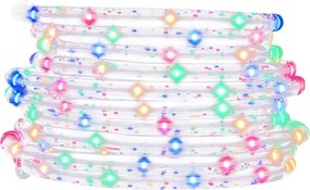 vidaXL Φωτάκια σε Σωλήνα με 1200 LED Πολύχρωμα 50 μ. από PVC