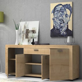 Μπουφές Joseph Megapap χρώμα φυσικό οξιάς 177x40x76εκ.