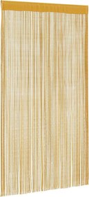 vidaXL Κουρτίνες String 2 τεμάχια Χρυσό 140x250 cm