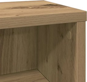 vidaXL Ντουλάπι CD Artisan Oak 21x20x88 cm Κατασκευασμένο ξύλο