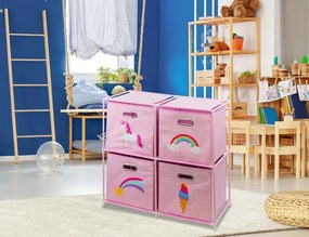 ΠΑΙΔΙΚΌ ΈΠΙΠΛΟ DRAWER CABINET 4 STORAGE BOXES C80653200