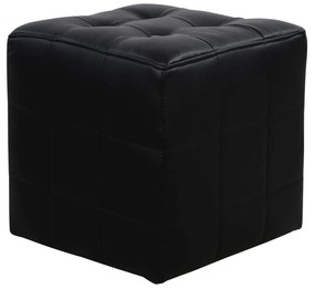 Σκαμπό Με Pu Μαυρο Punk Hm264.01 37Χ37Χ35 cm