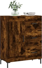 vidaXL Ντουλάπι Καπνιστή Δρυς 69,5 x 34 x 90 εκ. Επεξεργασμένο Ξύλο