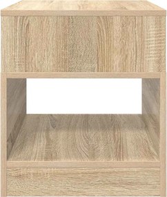 vidaXL End Table 2 pcs Δρύς Sonoma 40,5 x 40 x 45 εκ