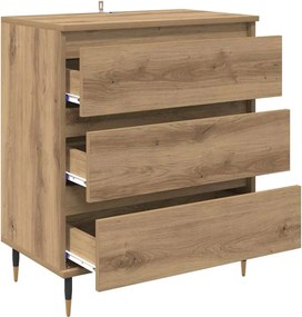 Πλαϊνό γραφείο Artisan Oak 60 x 35 x 70 cm Επεξεργασμένο ξύλο