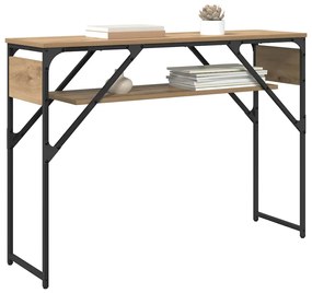 vidaXL ΤραπέζιΚονσόλας Artisan Oak 105x30x75εκ. Επεξεργασμένο ξύλο