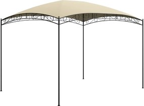 vidaXL Κιόσκι Κρεμ 3 x 4 x 2,65 μ. 180 γρ./μ²