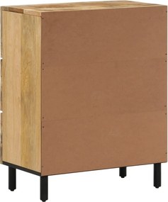 vidaXL Βοηθητικό Ντουλάπι 60 x 33 x 75 εκ. από Μασίφ Ξύλο Μάνγκο