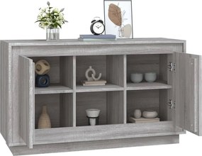 vidaXL Ντουλάπι Γκρι Sonoma 102x35x60 εκ. από Επεξεργασμένο Ξύλο
