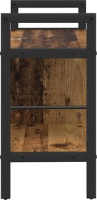 vidaXL Ράφι Βιβλίων 3 επιπέδων 75 x 30 x 58,5 εκ. Επεξεργασμένο Ξύλο