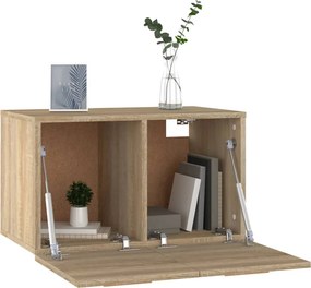 vidaXL Ντουλάπι Τοίχου Sonoma Δρυς 60x36,5x35 εκ. Επεξεργασμένο Ξύλο