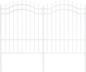 vidaXL Φράχτης Κήπου Woerden Λευκό 240 x 190 cm