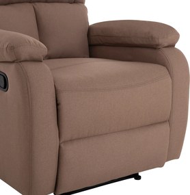 ΠΟΛΥΘΡΟΝΑ RELAX DIONI HM3296.03 ΜΠΕΖ ΥΦΑΣΜΑ 85x90x100Υεκ.