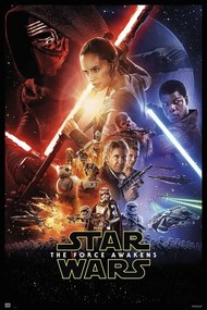Αφίσα Star Wars VII - The Force Awakens, (61 x 91.5 cm)