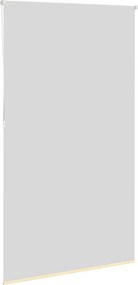 vidaXL Roller Blind Blackout Μπεζ 130x210 cm Πλάτος υφάσματος 126,6cm