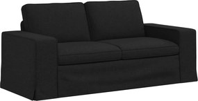 vidaXL Καναπές Μαύρο 182 x 80 x 82 εκ ύφασμα