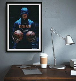 Πόστερ &amp; Κάδρο Stephen Curry SNK206 30x40cm Εκτύπωση Πόστερ (χωρίς κάδρο)