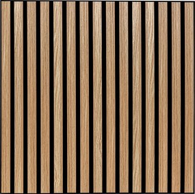 3D Πάνελ Τοίχου Ξύλινο (60x60) A-S Colva L.Wood 210403