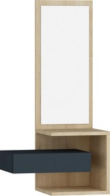 Έπιπλο Εισόδου Δρυς / Ανθρακί PRETAL 49.1x31.3x90