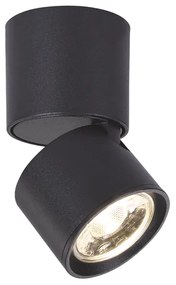 Φωτιστικό Σποτ Aca RA33LEDS6BK PLUTO Μαύρο Ματ (Black Mat) 3000K