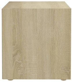 vidaXL Έπιπλα Τηλεόρασης 2 τεμ. Sonoma Δρυς 37x35x37 εκ. Επεξ. Ξύλο