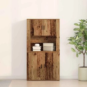 vidaXL Μπουφές Παλαιό ξύλο 80 x 33 x 150 εκ Επεξεργασμένο ξύλο