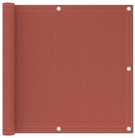 Διαχωριστικό Βεράντας Τερακότα 90 x 600 εκ. από HDPE