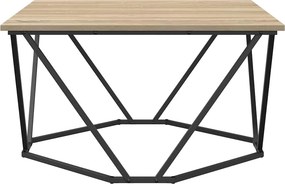 vidaXL Τραπεζάκι σαλονιού Δρύς Sonoma 80 x 80 x 45 cm