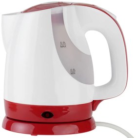 Ηλεκτρικός Βραστήρας Oliver Voltz OV51230F, 1300W, 900 ml, Κλίμακα μέτρησης, Λευκό / κόκκινο