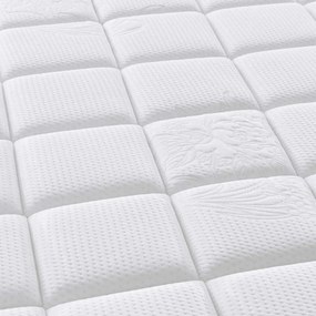 vidaXL Στρώμα με Pocket Springs Μεσαίο Plus 190 x 140 x 33 cm