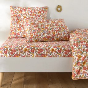 Σεντόνι με λάστιχο από πλυμένο βαμβάκι 25 εκ., Meredith