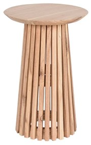 Βοηθητικό Τραπεζάκι Home ESPRIT Φυσικό ξύλο mindi 40 x 40 x 60 cm