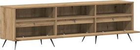 vidaXL Ντουλάπι TV 150 x 30 x 44,5 εκ. artisan δρυς Επεξεργασμένο ξύλο