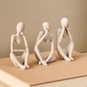 Διακοσμητικές Φιγούρες Άνθρωποι (Σετ 3τμχ) A-S Aby 211752