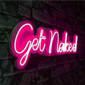 Διακοσμητικό Φωτιστικό Τοίχου Get Naked 395NGR2119 62x2x20cm Led 13,6W Pink Wallity