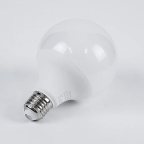 GloboStar 60040 Λάμπα LED E27 G95 Γλόμπος 15W 1455lm 260° AC 220-240V IP20 Φ9.5 x Υ14cm Φυσικό Λευκό 4500K - 3 Years Warranty