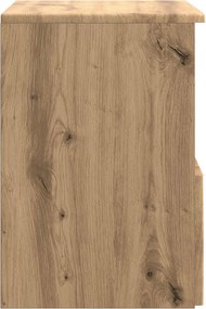 vidaXL Ντουλάπι Μπάνιου Artisan Δρυς 30 x 44,5 x 50 εκ.