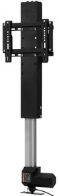 VEVOR Motorized TV Lift Stroke Length 20 Inches Motorized TV Mount Fit for 28-32&quot; TV Lift with Remote Control Height Adjustable Load Capacity 132 Lbs Wireless Remote Control