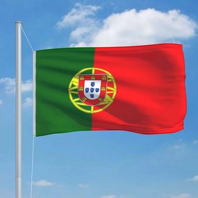 vidaXL Σημαία Πορτογαλίας 90 x 150 εκ.