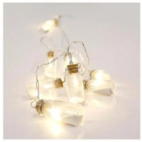 Χριστουγεννιάτικα Λαμπάκια LED Eurolamp 600-11137 Θερμό Λευκό 10 Λαμπάκια 600-11137 EUROLAMP-600-11137-Διάφανο 600-11137