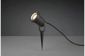 Σποτ Φωτιστικό Κήπου Καρφωτό 1xGU10 Ανθρακί IP65 Ubangi 800260142 Trio Lighting-800260142-Ανθρακί 800260142