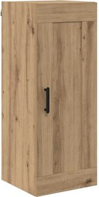vidaXL Highboard Artisan Oak 34,5 x 34 x 180 εκ. Επεξεργασμένο ξύλο
