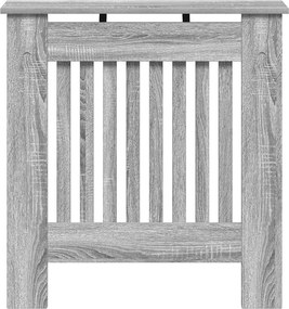 vidaXL Καπάκι Καλοριφέρ Γκρι Sonoma 78 x 19 x 81,5 cm