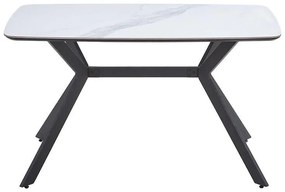 Τραπέζι Τραπεζαρίας 202 Fylliana Λευκό 160x90x75 εκ.