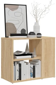 vidaXL Βοηθητικό Ντουλάπι Sonoma Δρυς 60 x 30 x 50 εκ. από Επεξ. Ξύλο