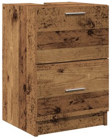 vidaXL ντουλάπι νιπτήρα  παλιό ξύλο 40x37x59 εκ. Επεξεργασμένο ξύλο