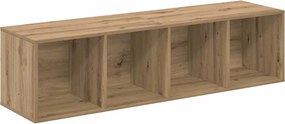 vidaXL Σετ επίπλου τηλεόρασης 2 pcs Artisan Oak Επεξεργασμένο ξύλο